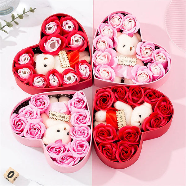 Heart-shaped Rose Red Gift Box Valentine's Day Gift